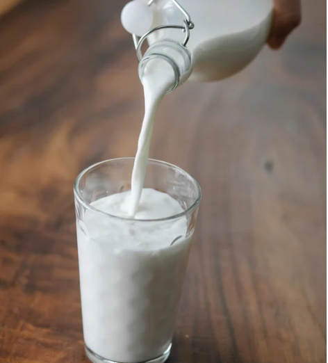 illustration lait cru